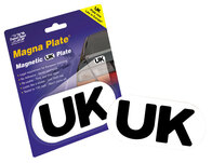 Magnetic UK Plate Badge Sticker - Single Item
